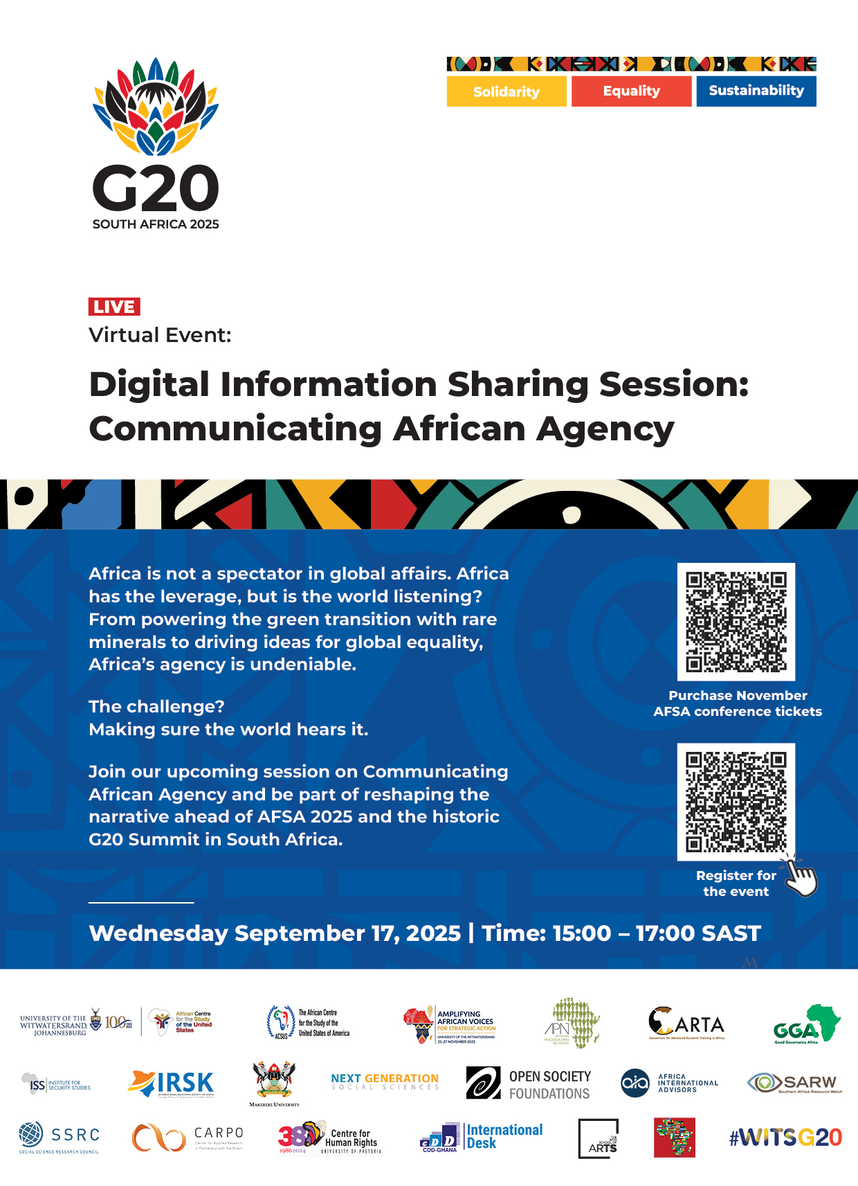 Digital Information Sharing Session